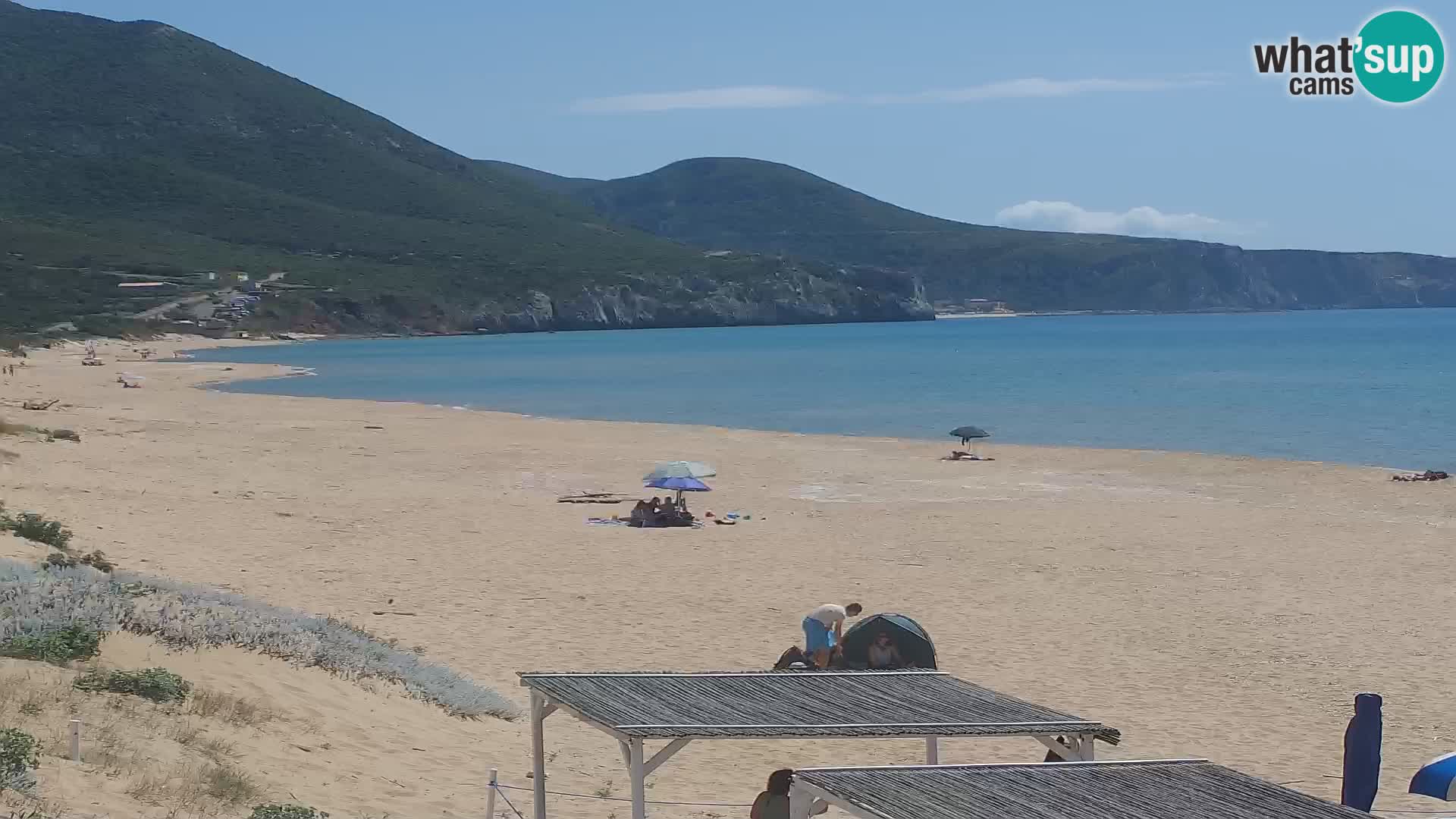 Live Beach Webcam San Nicolò, Buggerru, Sardinia – Watch the Waves and Sunset