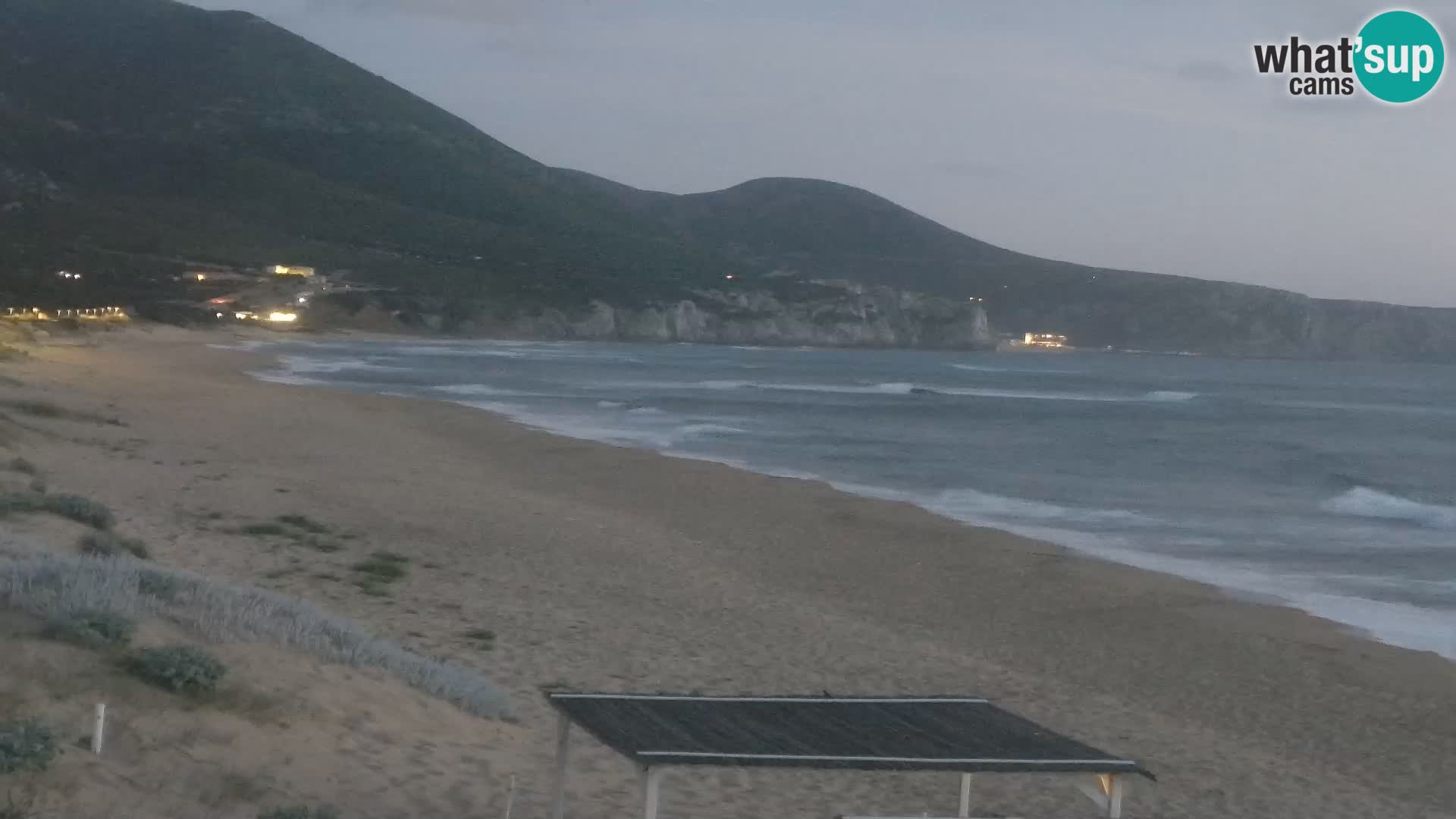 Live Beach Webcam San Nicolò, Buggerru, Sardinia – Watch the Waves and Sunset