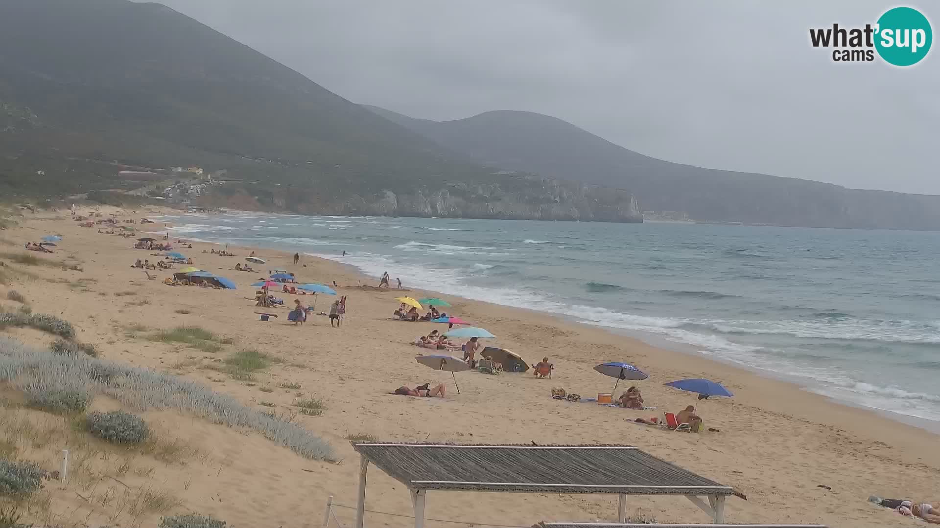 Live webcam plaže San Nicolò u Buggerru, Sardinija – uživajte u valovima i zalascima sunca