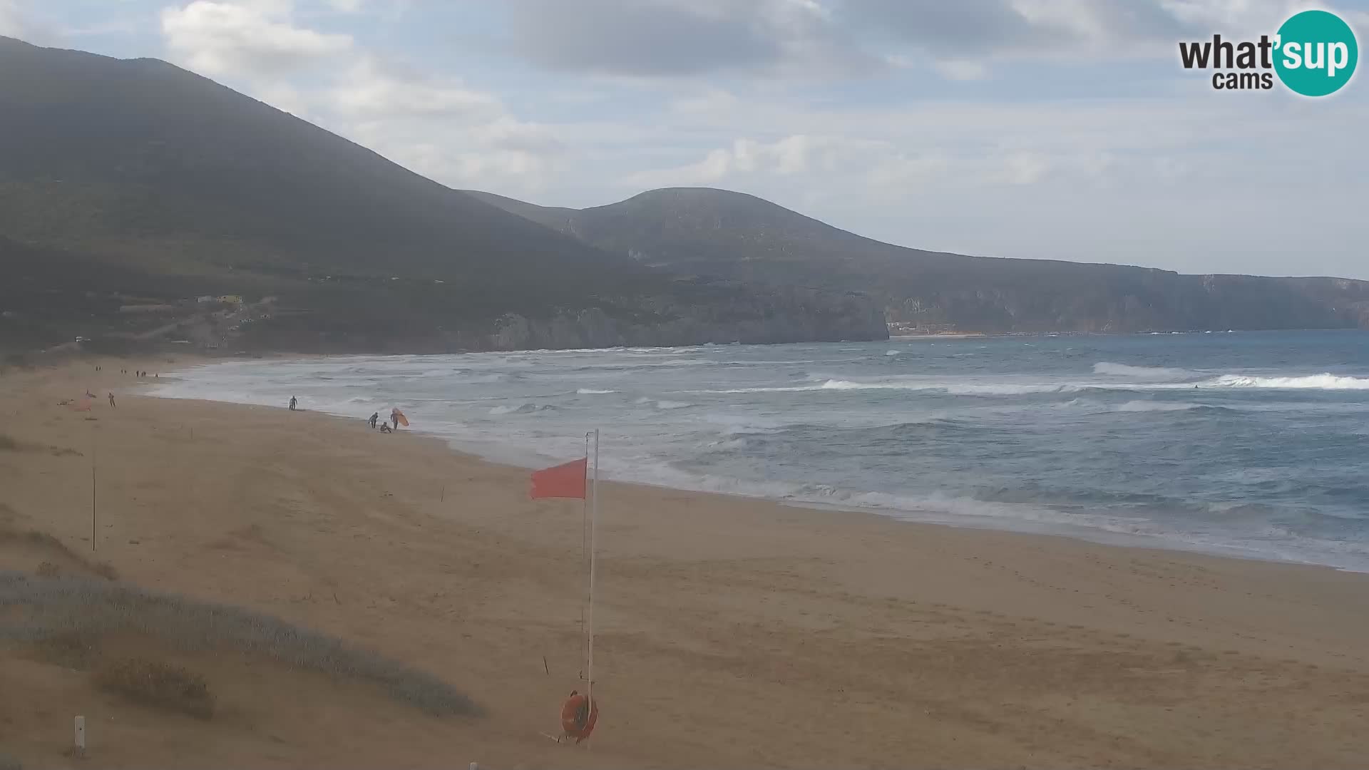 Live Beach Webcam San Nicolò, Buggerru, Sardinia – Watch the Waves and Sunset