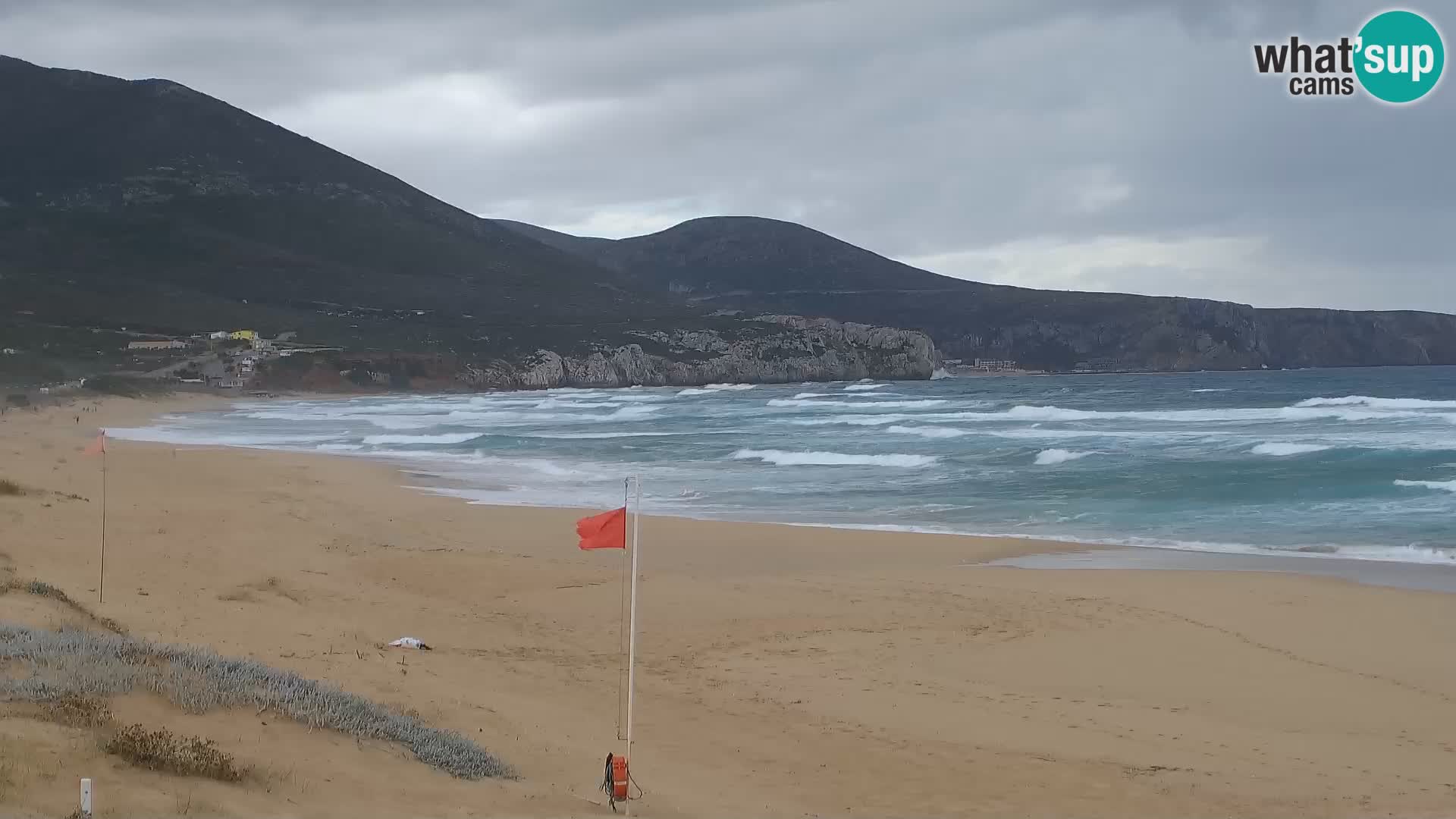 Spiaggia di San Nicolò webcam a Buggerru, Sardegna – Ammira le onde e i tramonti