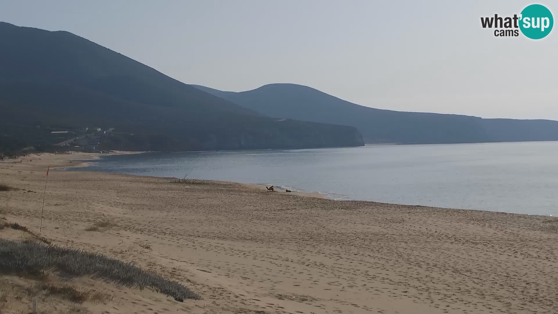 Live webcam plaže San Nicolò u Buggerru, Sardinija – uživajte u valovima i zalascima sunca