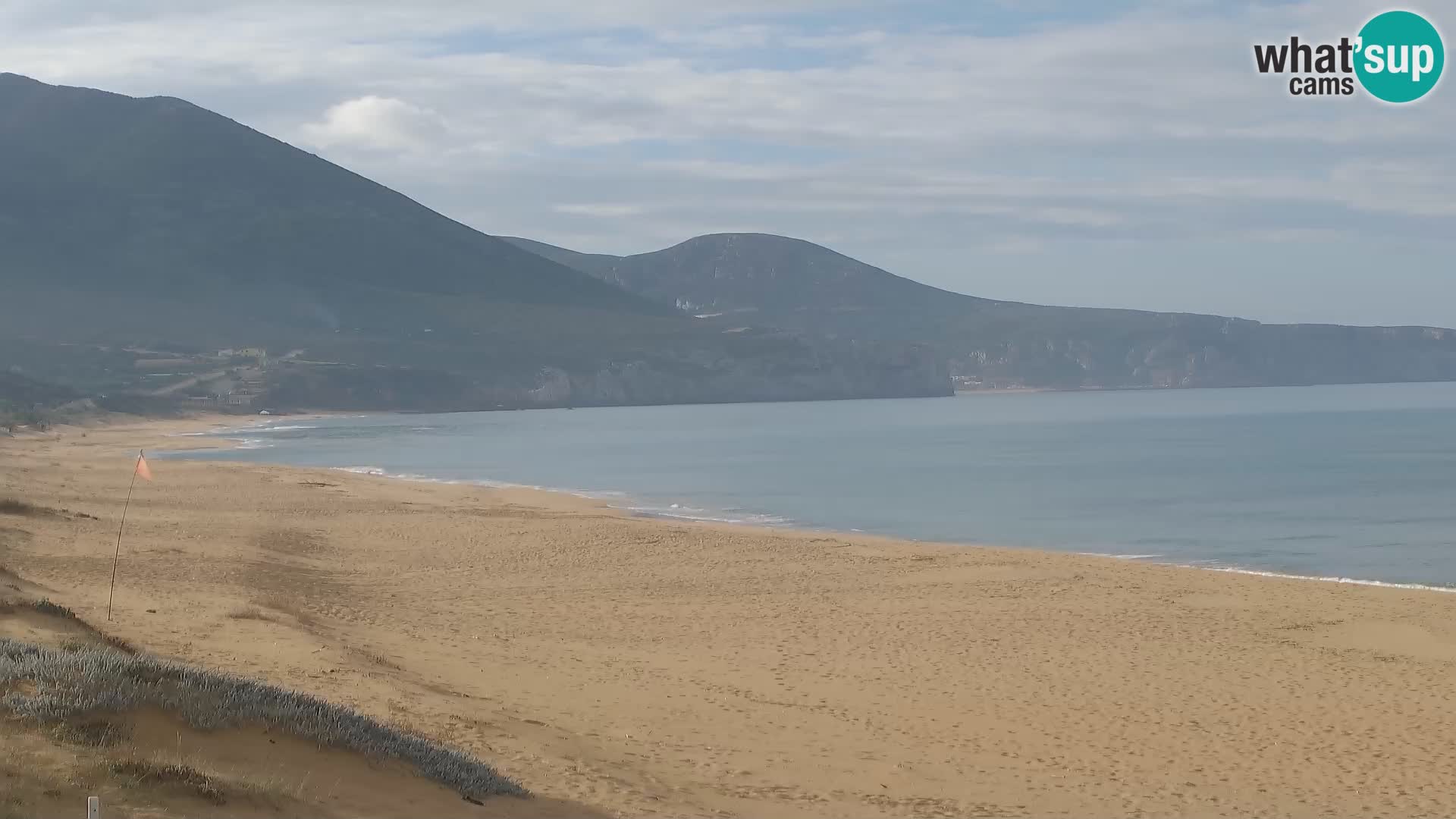 Spiaggia di San Nicolò webcam a Buggerru, Sardegna – Ammira le onde e i tramonti