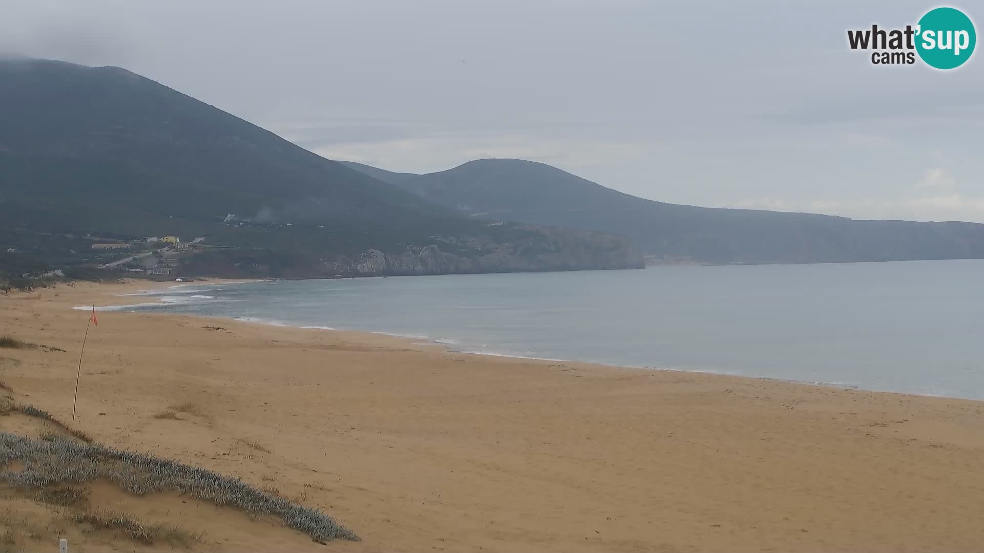 Live webcam plaže San Nicolò u Buggerru, Sardinija – uživajte u valovima i zalascima sunca