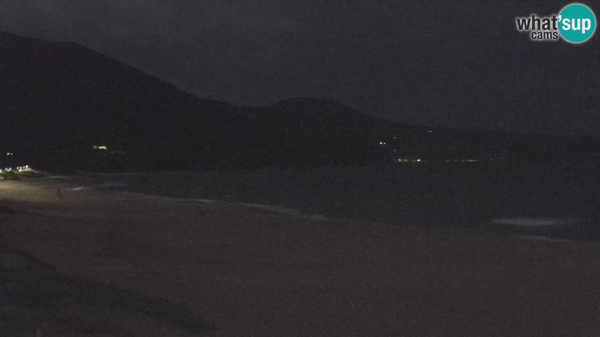 Live-Webcam am Strand von San Nicolò in Buggerru, Sardinien – Beobachten Sie die Wellen und den Sonnenuntergang