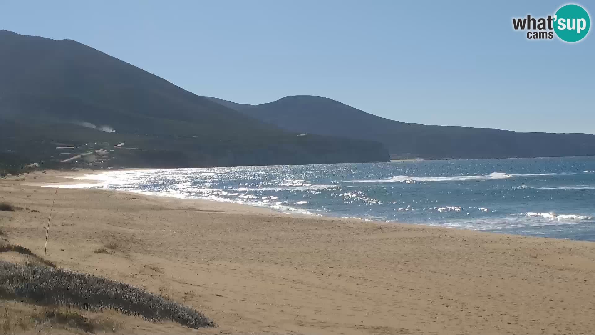 Live Beach Webcam San Nicolò, Buggerru, Sardinia – Watch the Waves and Sunset