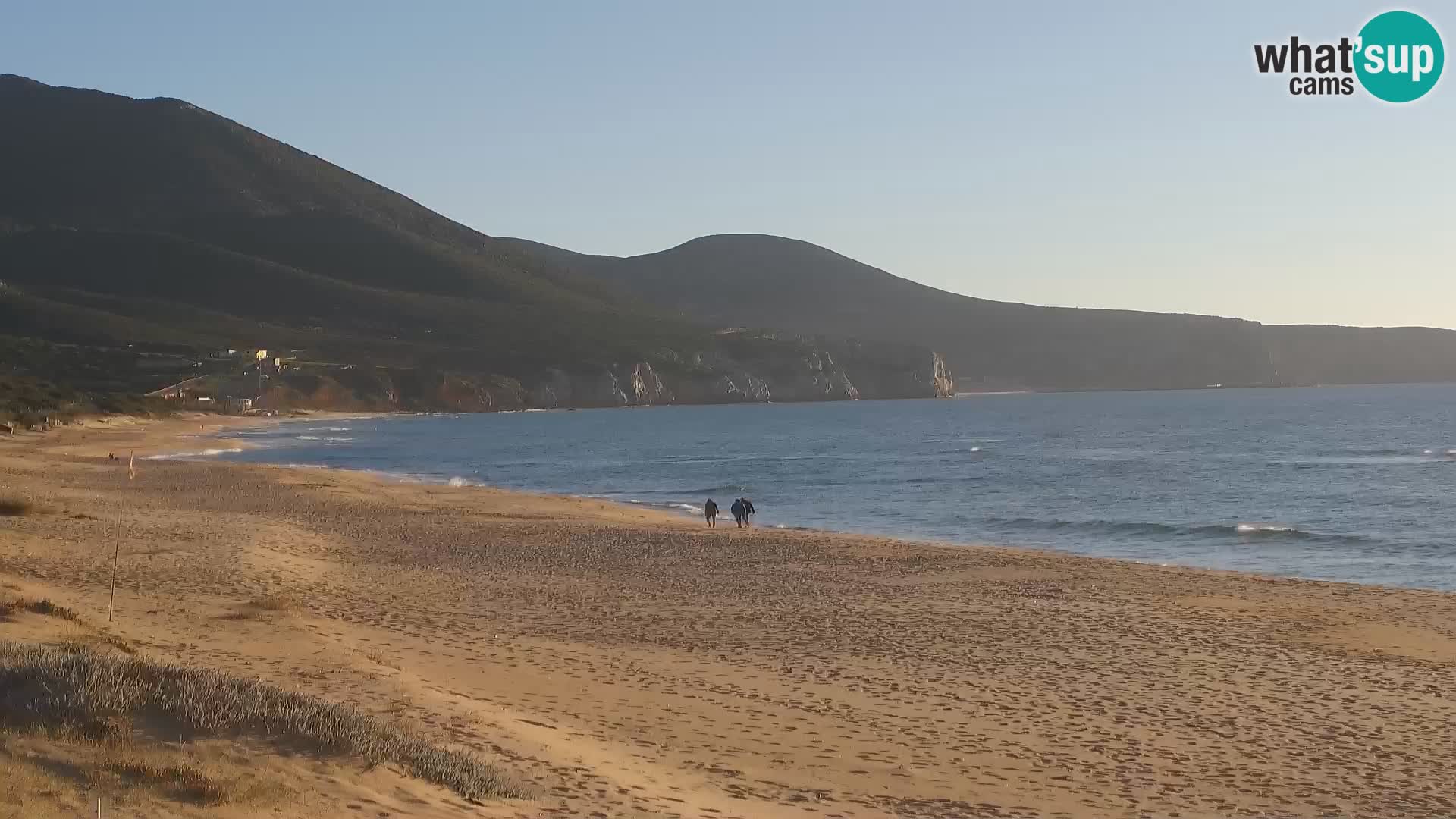 Spiaggia di San Nicolò webcam a Buggerru, Sardegna – Ammira le onde e i tramonti