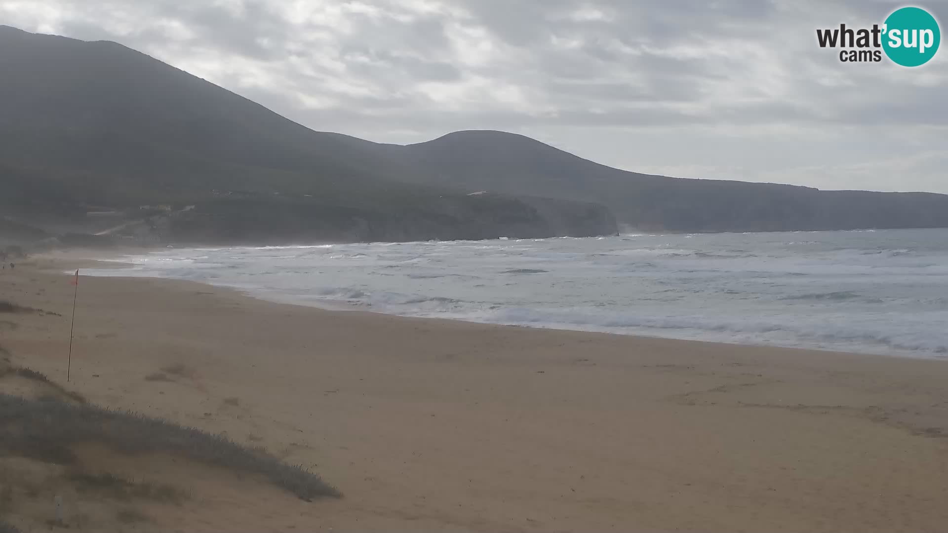 Spiaggia di San Nicolò webcam a Buggerru, Sardegna – Ammira le onde e i tramonti