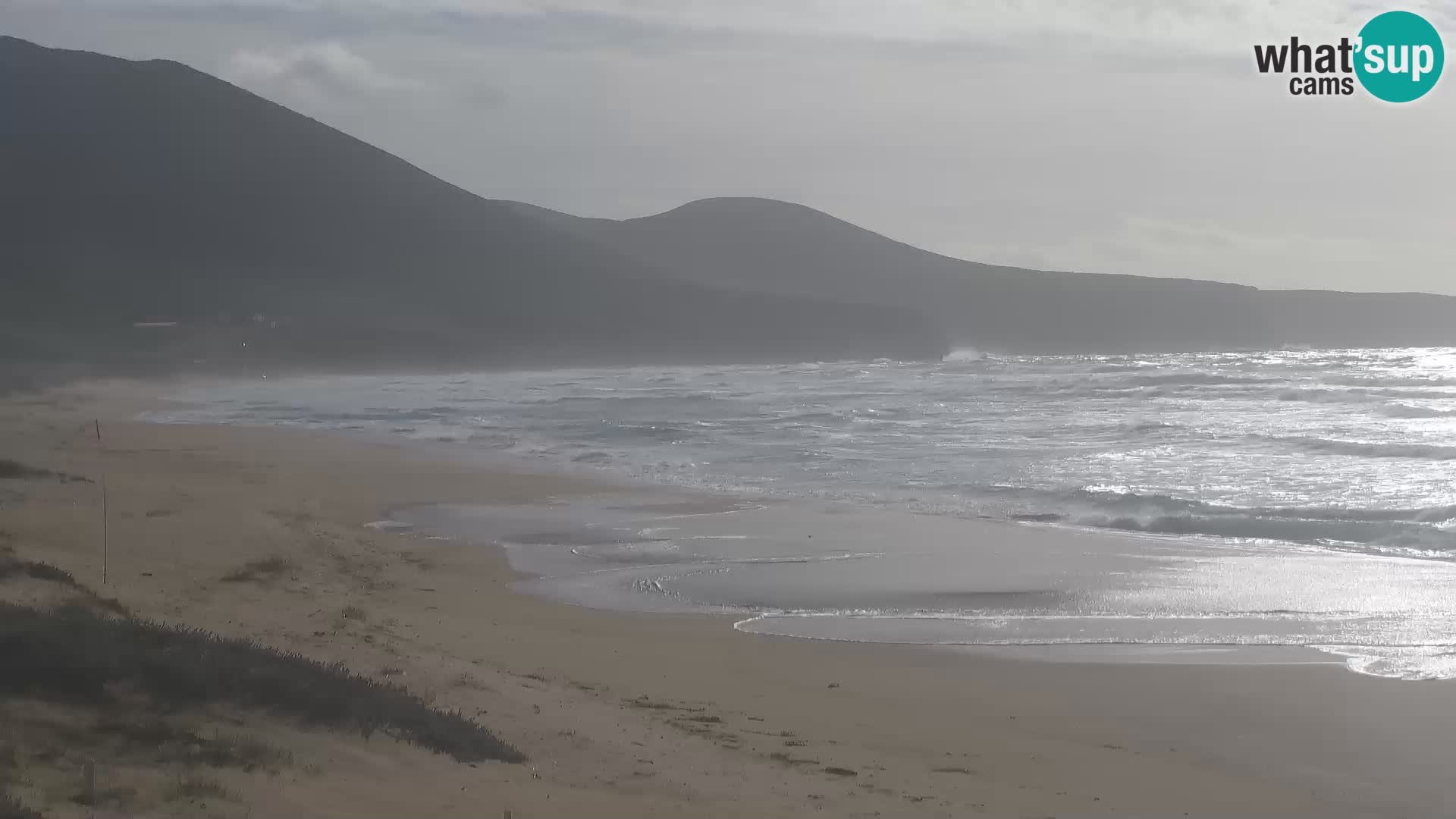 Live webcam plaže San Nicolò u Buggerru, Sardinija – uživajte u valovima i zalascima sunca