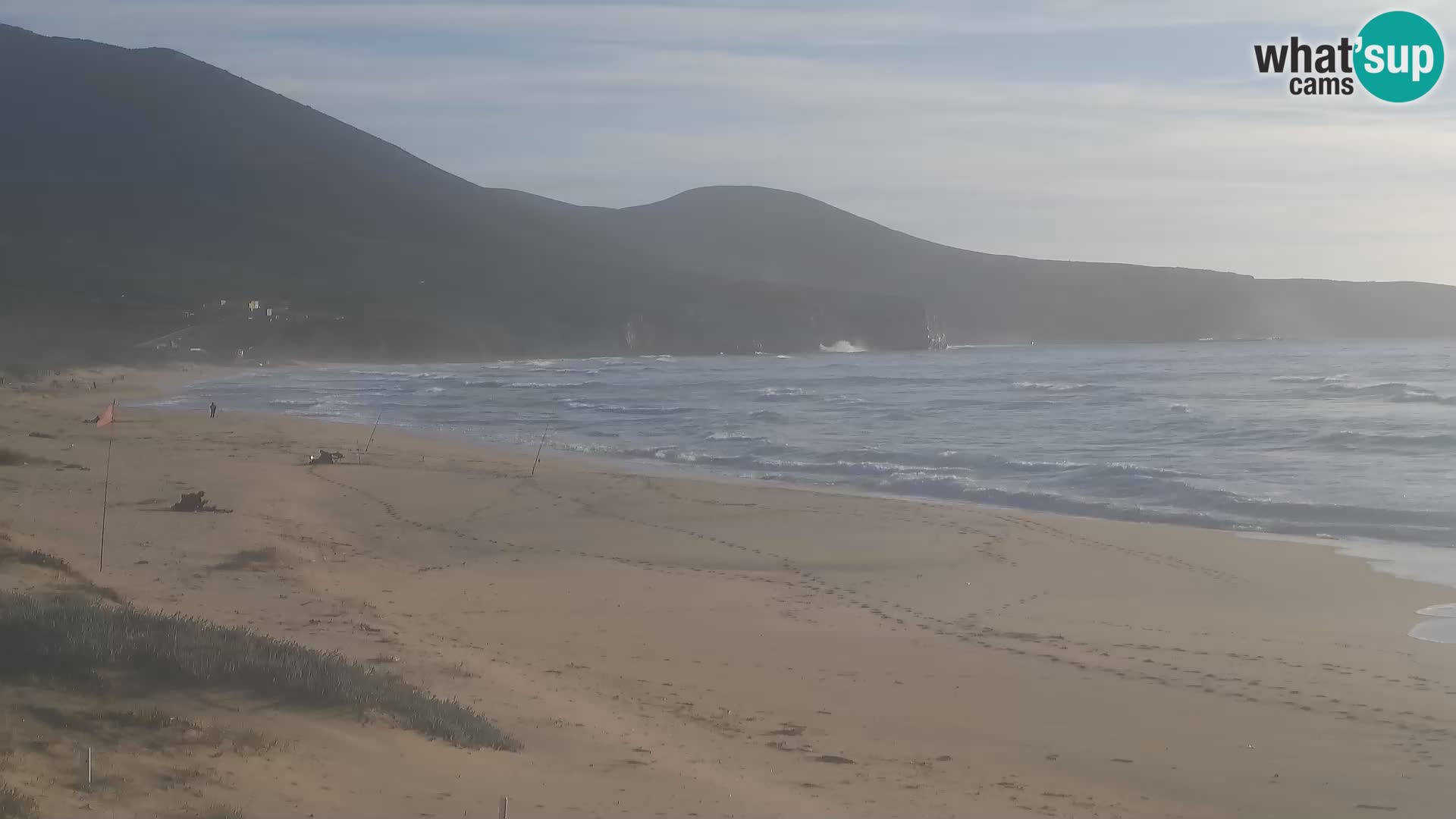 Spiaggia di San Nicolò webcam a Buggerru, Sardegna – Ammira le onde e i tramonti