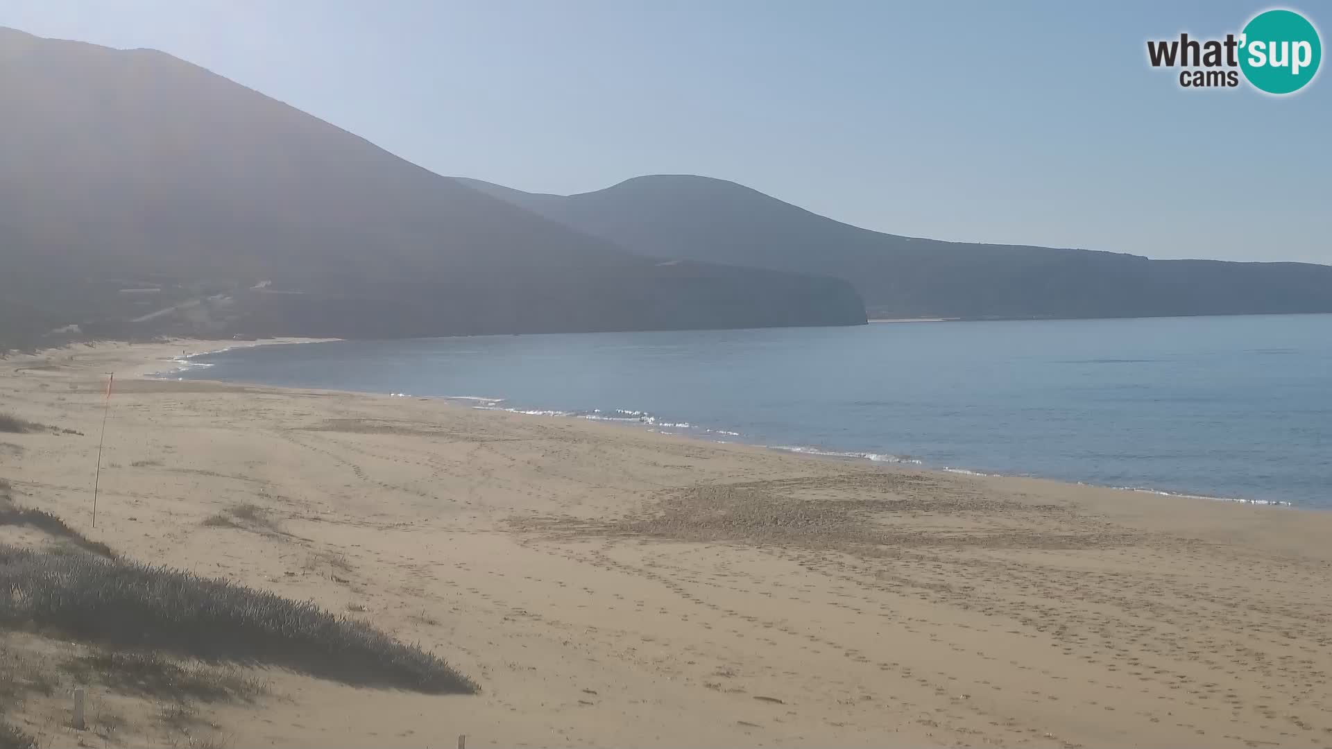 Spiaggia di San Nicolò webcam a Buggerru, Sardegna – Ammira le onde e i tramonti