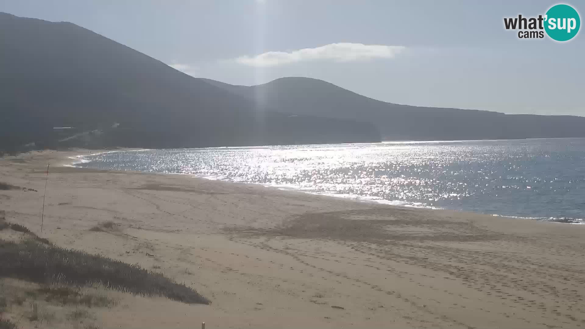 Spiaggia di San Nicolò webcam a Buggerru, Sardegna – Ammira le onde e i tramonti