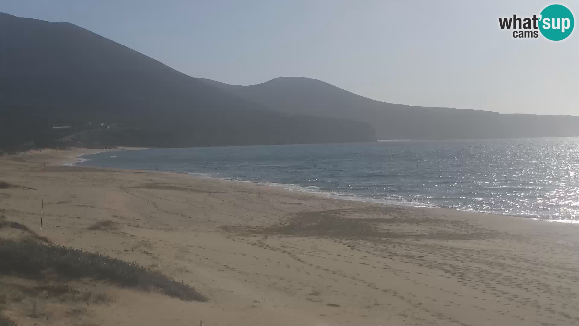 Spiaggia di San Nicolò webcam a Buggerru, Sardegna – Ammira le onde e i tramonti