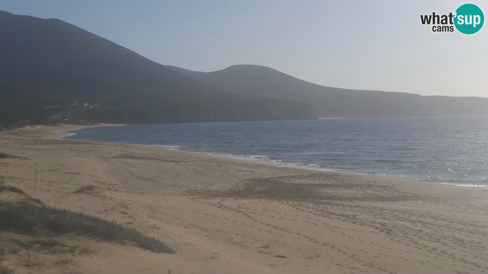 Spiaggia di San Nicolò webcam a Buggerru, Sardegna – Ammira le onde e i tramonti