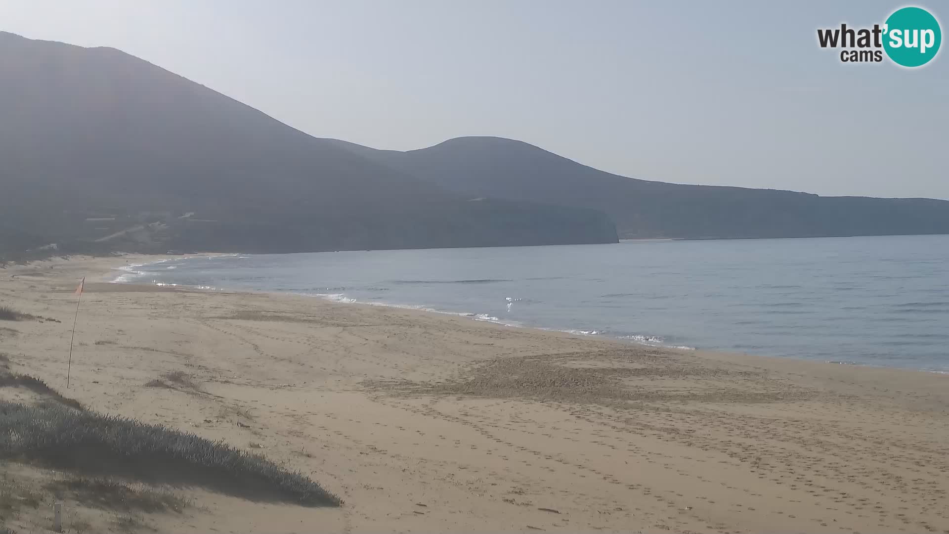 Spiaggia di San Nicolò webcam a Buggerru, Sardegna – Ammira le onde e i tramonti