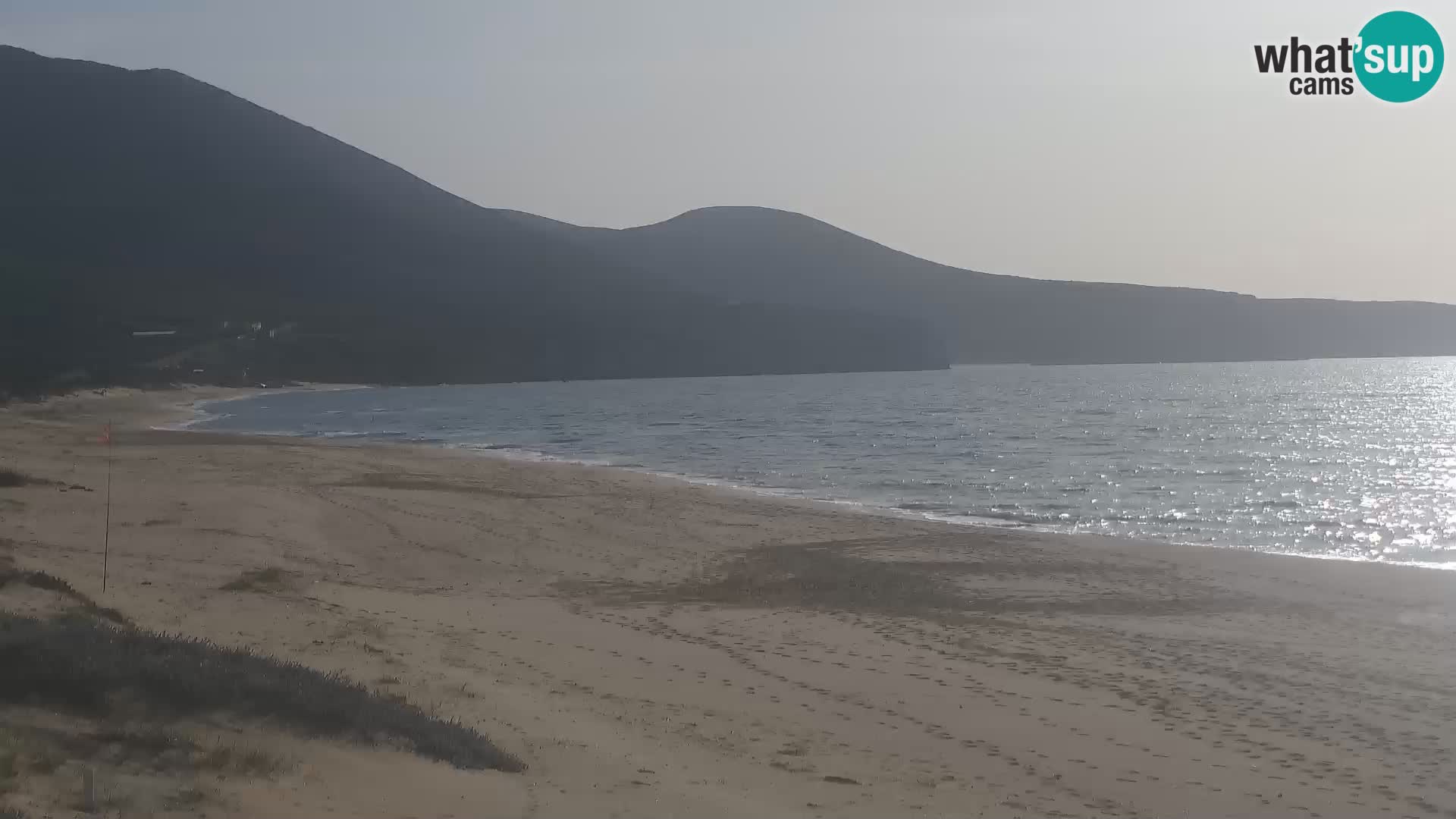 Live webcam plaže San Nicolò u Buggerru, Sardinija – uživajte u valovima i zalascima sunca