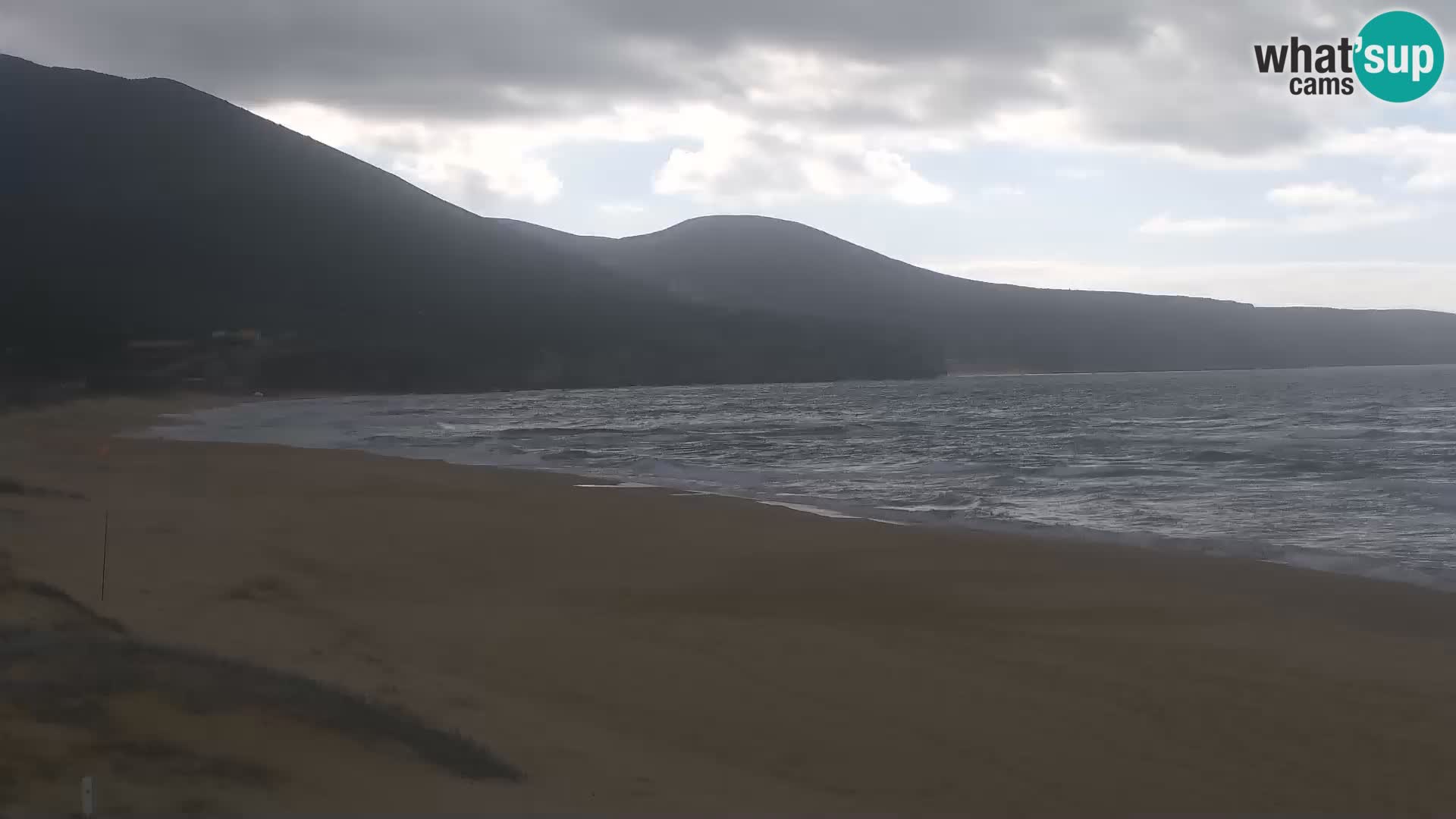 Live webcam plaže San Nicolò u Buggerru, Sardinija – uživajte u valovima i zalascima sunca