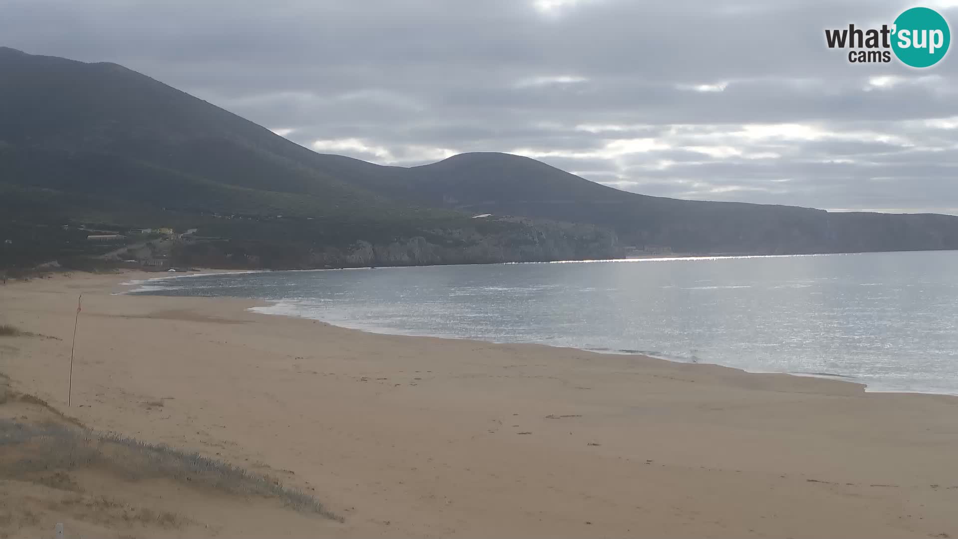 Spiaggia di San Nicolò webcam a Buggerru, Sardegna – Ammira le onde e i tramonti