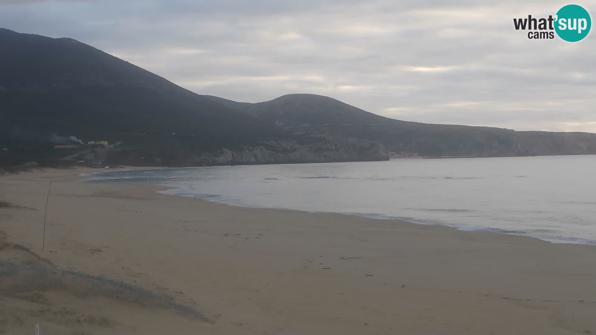 Spiaggia di San Nicolò webcam a Buggerru, Sardegna – Ammira le onde e i tramonti