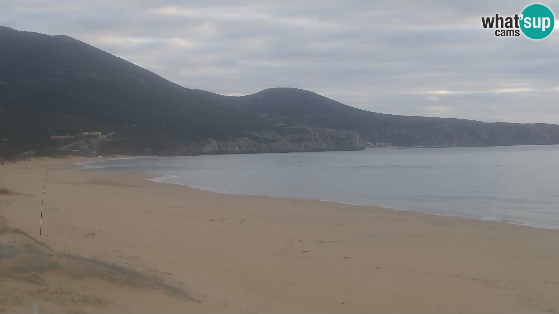 Live webcam plaže San Nicolò u Buggerru, Sardinija – uživajte u valovima i zalascima sunca