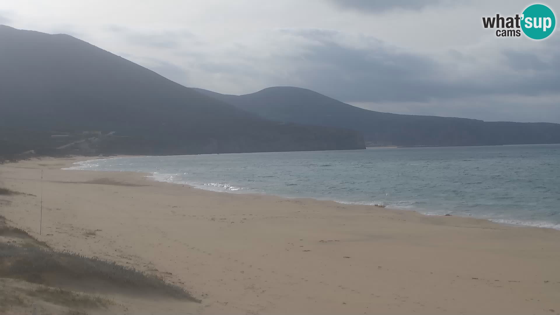 Spiaggia di San Nicolò webcam a Buggerru, Sardegna – Ammira le onde e i tramonti