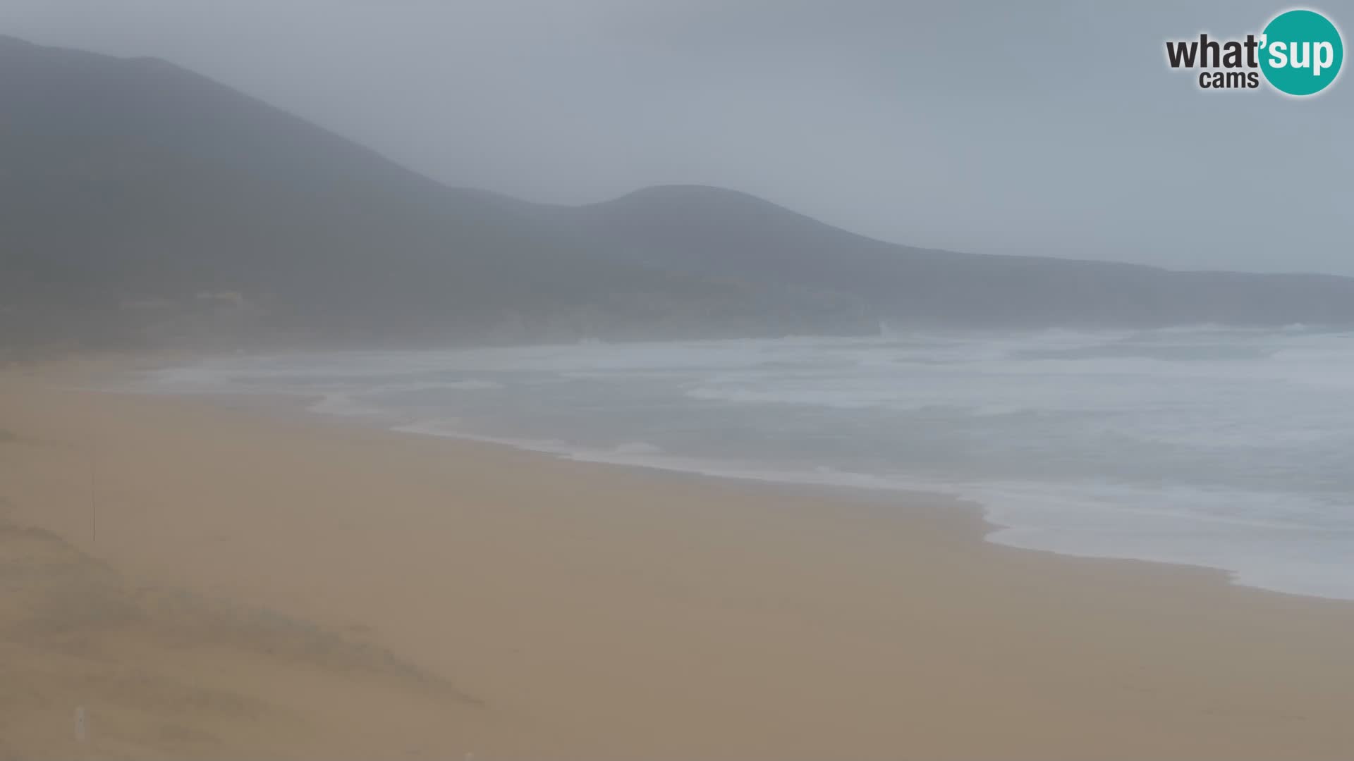 Spiaggia di San Nicolò webcam a Buggerru, Sardegna – Ammira le onde e i tramonti