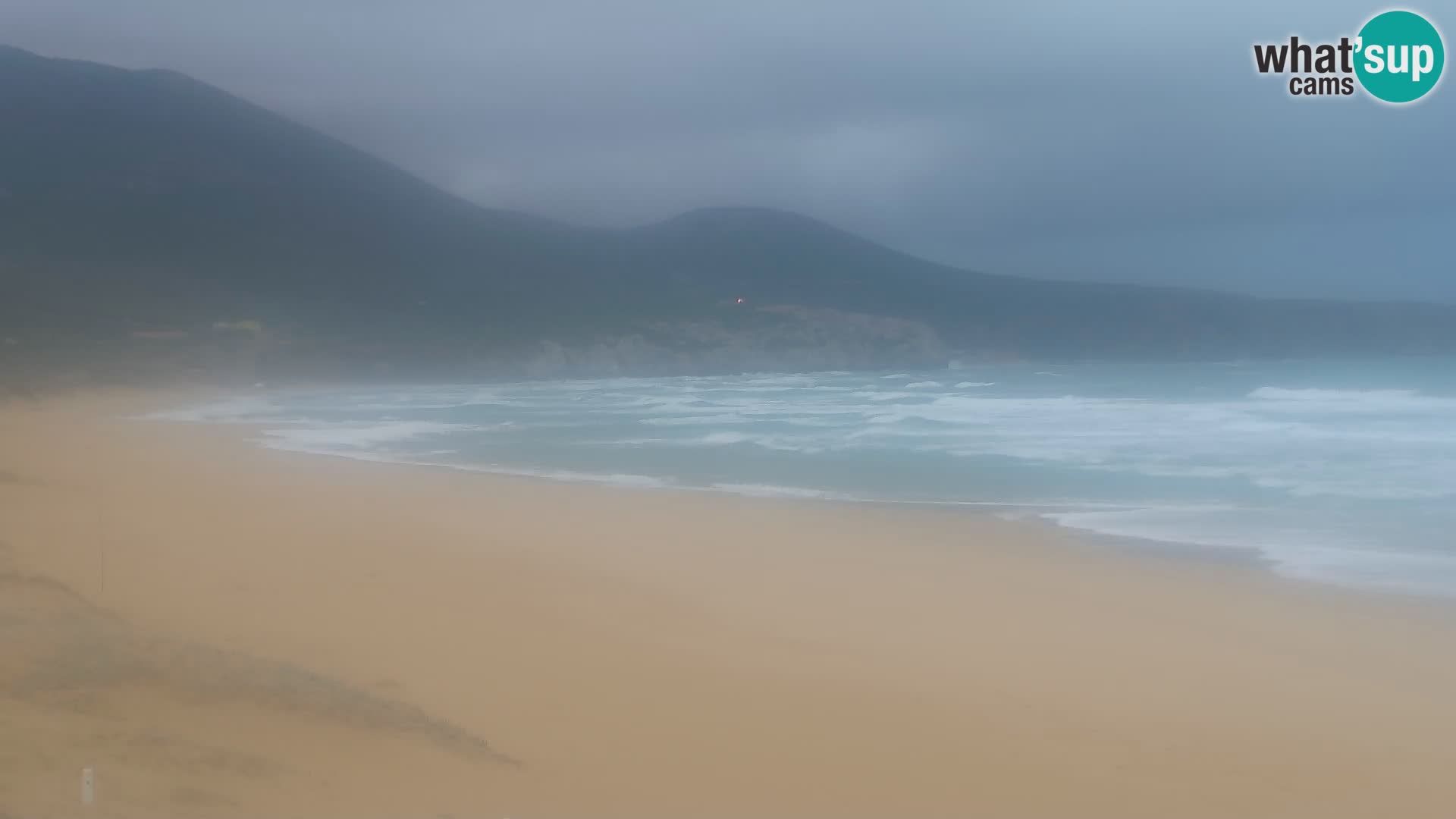 Spiaggia di San Nicolò webcam a Buggerru, Sardegna – Ammira le onde e i tramonti