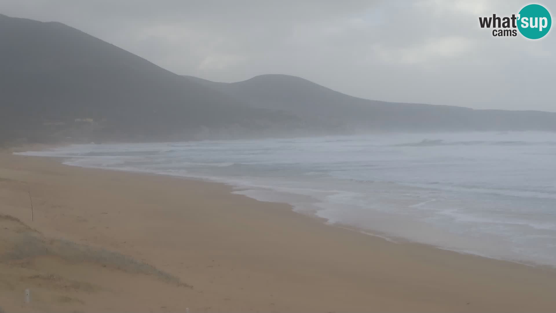 Live Beach Webcam San Nicolò, Buggerru, Sardinia – Watch the Waves and Sunset