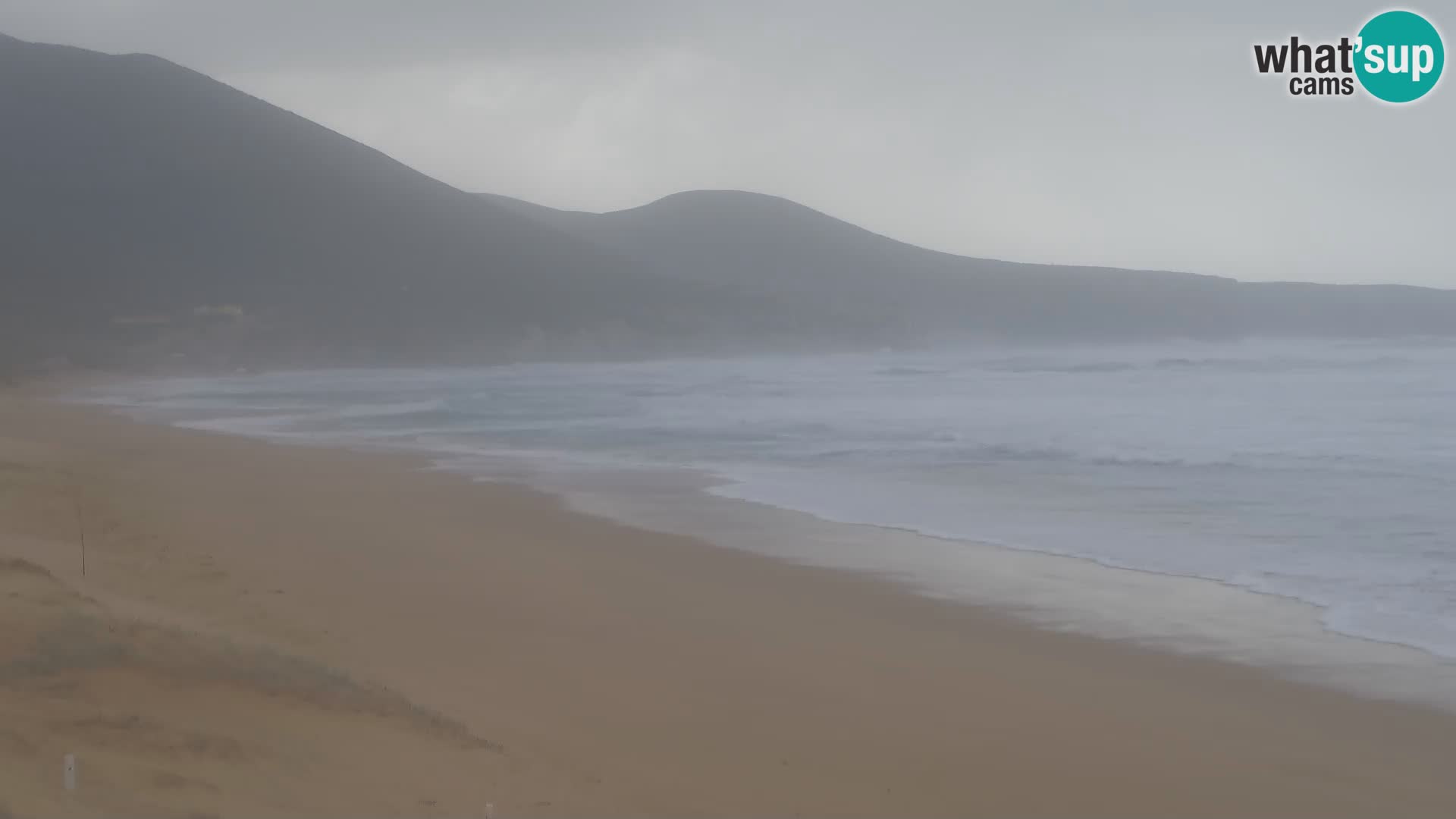 Spiaggia di San Nicolò webcam a Buggerru, Sardegna – Ammira le onde e i tramonti