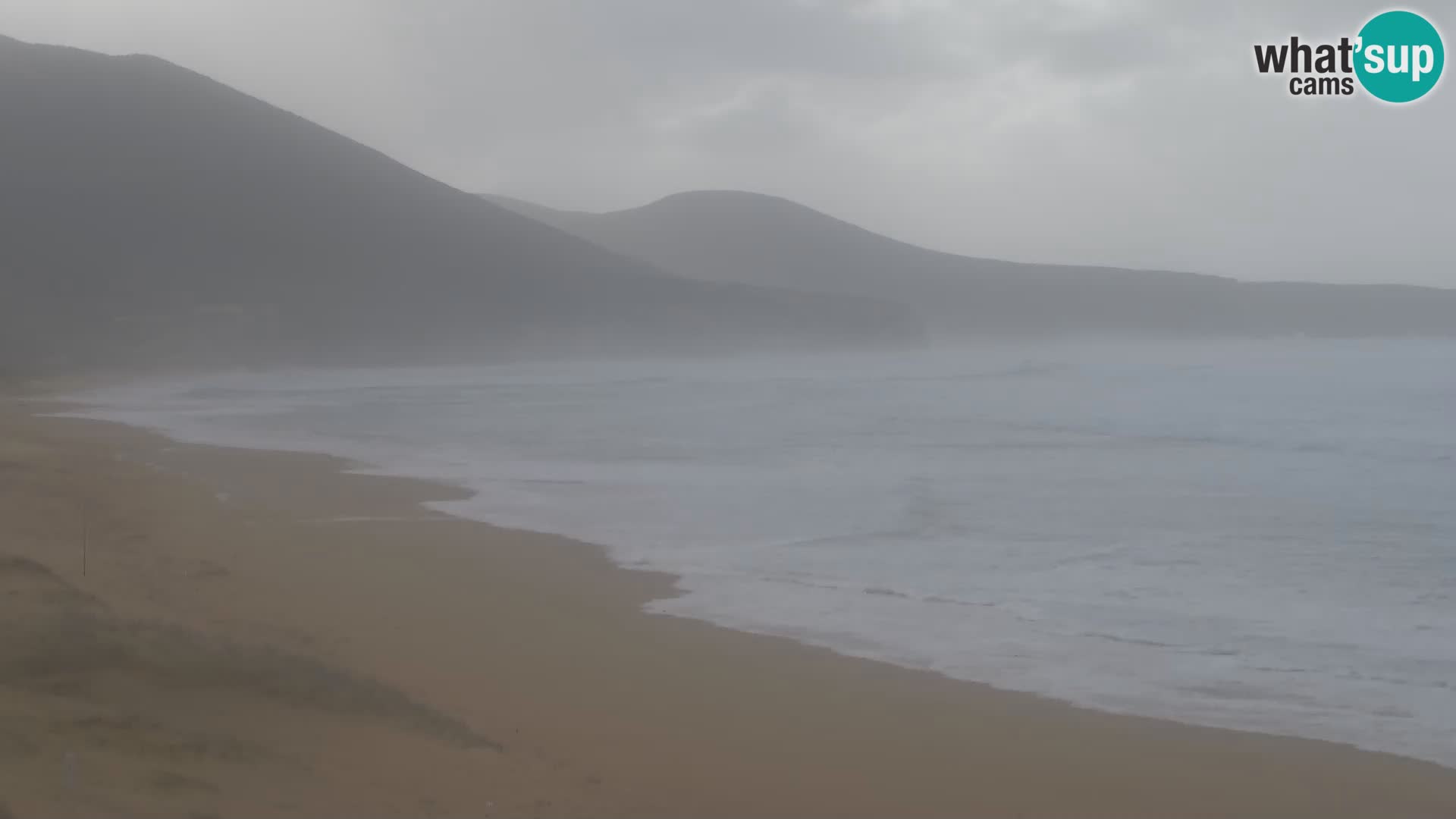 Webcam en vivo de la playa de San Nicolò en Buggerru, Cerdeña – admira las olas y los atardeceres