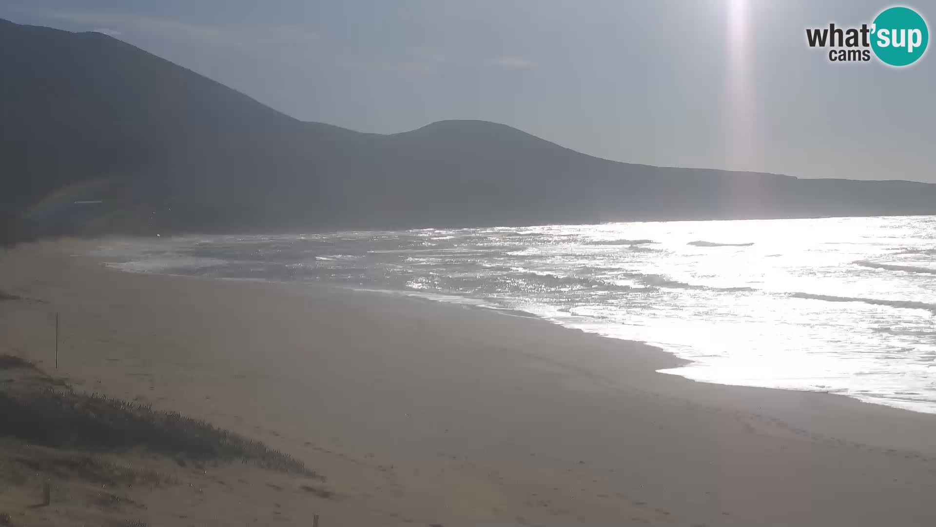 Spiaggia di San Nicolò webcam a Buggerru, Sardegna – Ammira le onde e i tramonti