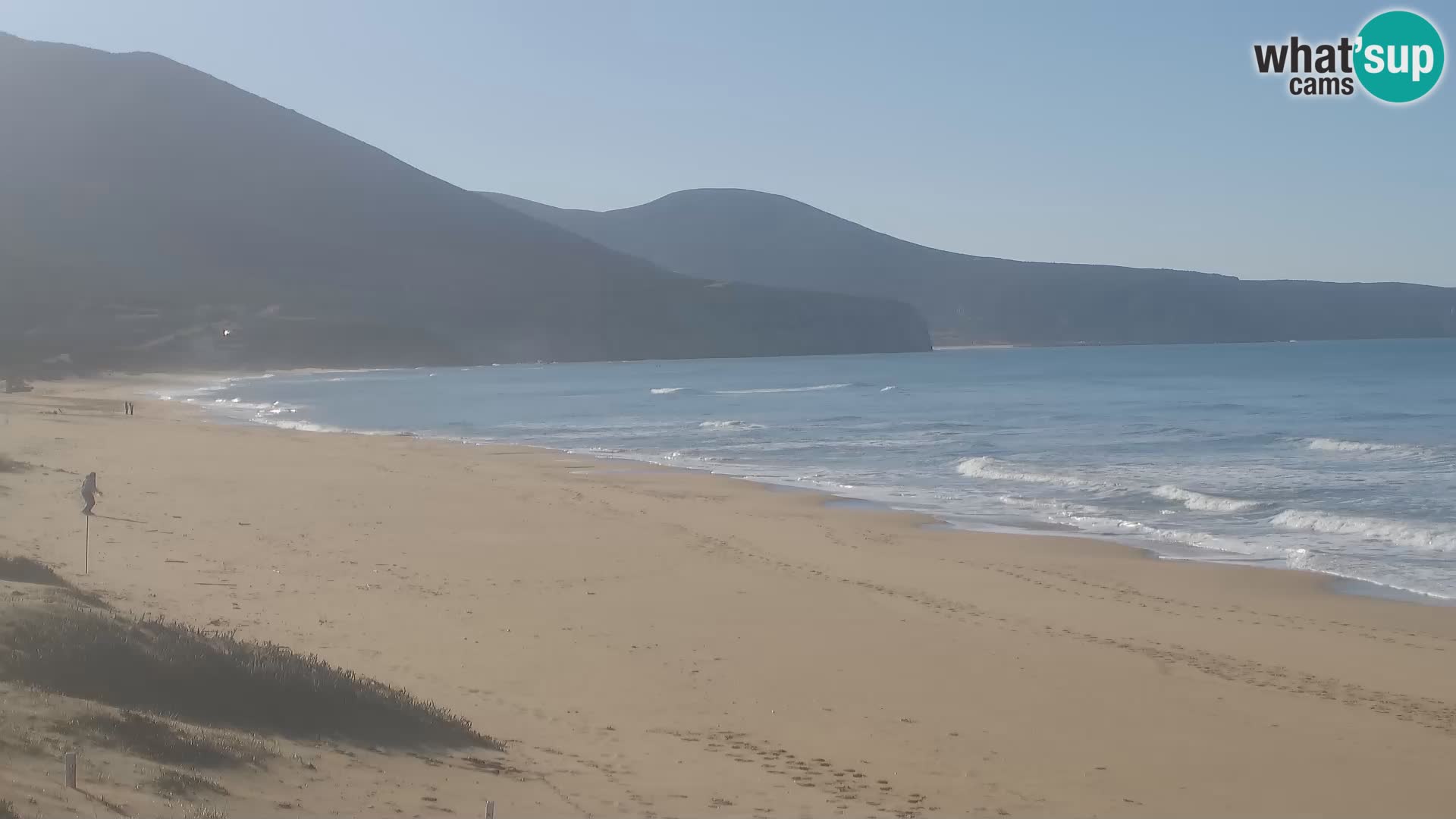 Live webcam plaže San Nicolò u Buggerru, Sardinija – uživajte u valovima i zalascima sunca