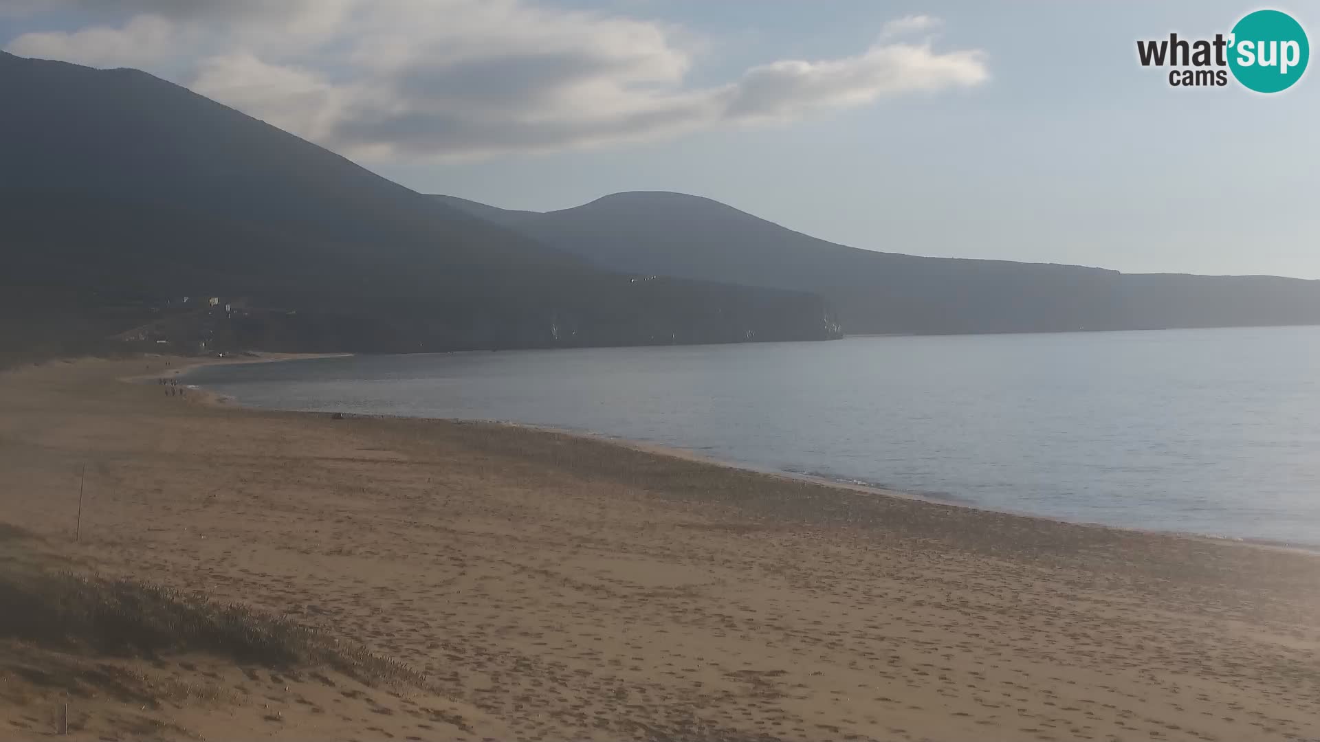 Live Beach Webcam San Nicolò, Buggerru, Sardinia – Watch the Waves and Sunset