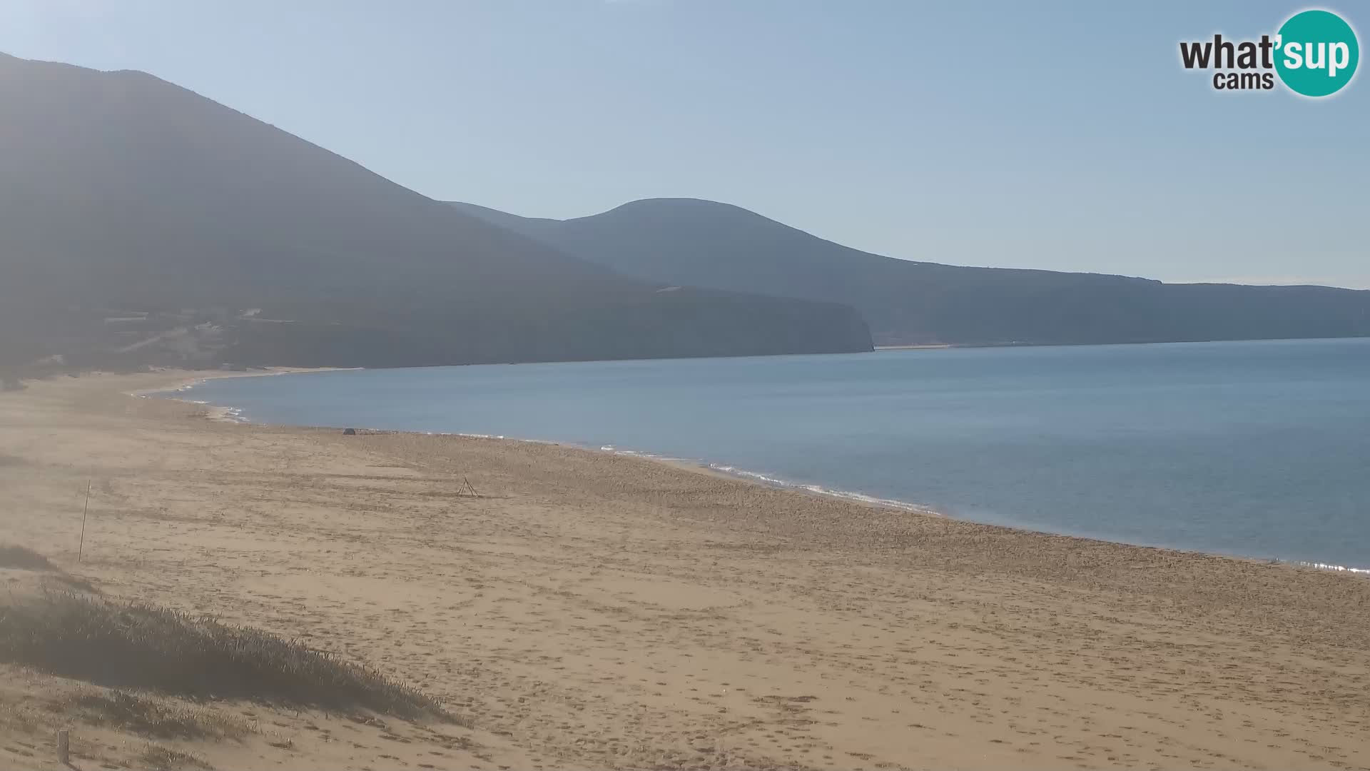 Live webcam plaže San Nicolò u Buggerru, Sardinija – uživajte u valovima i zalascima sunca