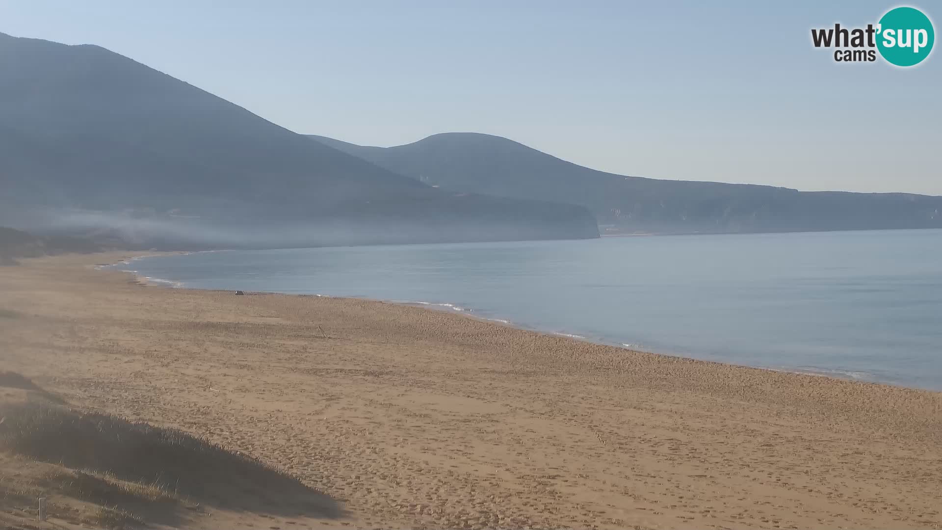 Live webcam plaže San Nicolò u Buggerru, Sardinija – uživajte u valovima i zalascima sunca