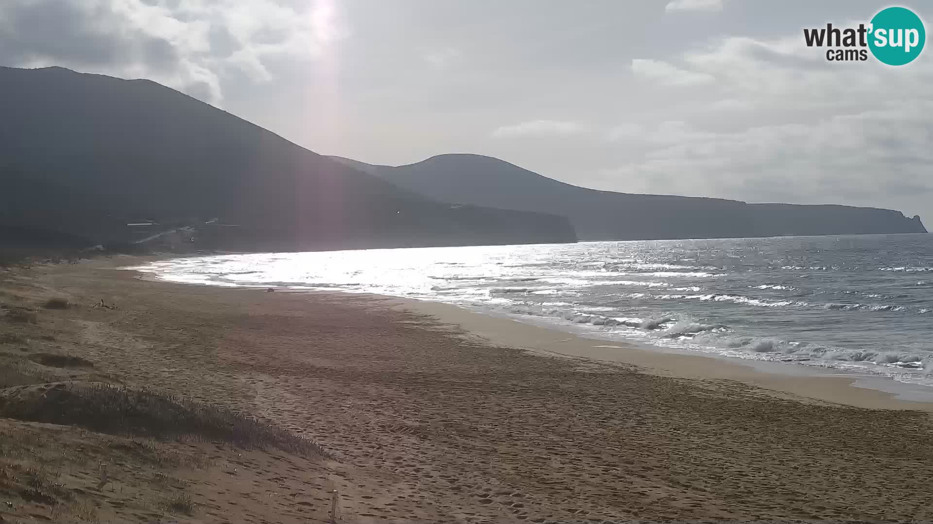 Live Beach Webcam San Nicolò, Buggerru, Sardinia – Watch the Waves and Sunset