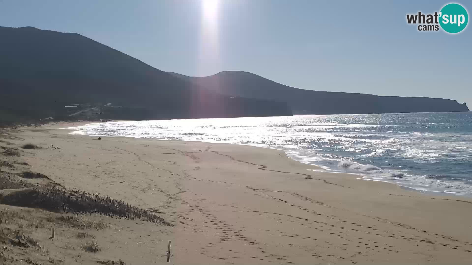 Live Beach Webcam San Nicolò, Buggerru, Sardinia – Watch the Waves and Sunset