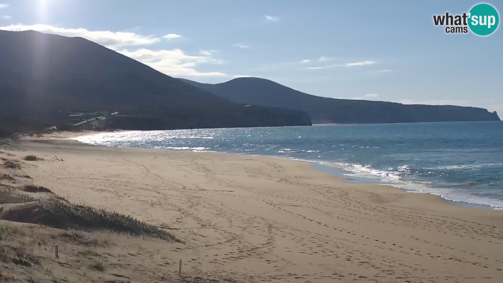 Live Beach Webcam San Nicolò, Buggerru, Sardinia – Watch the Waves and Sunset