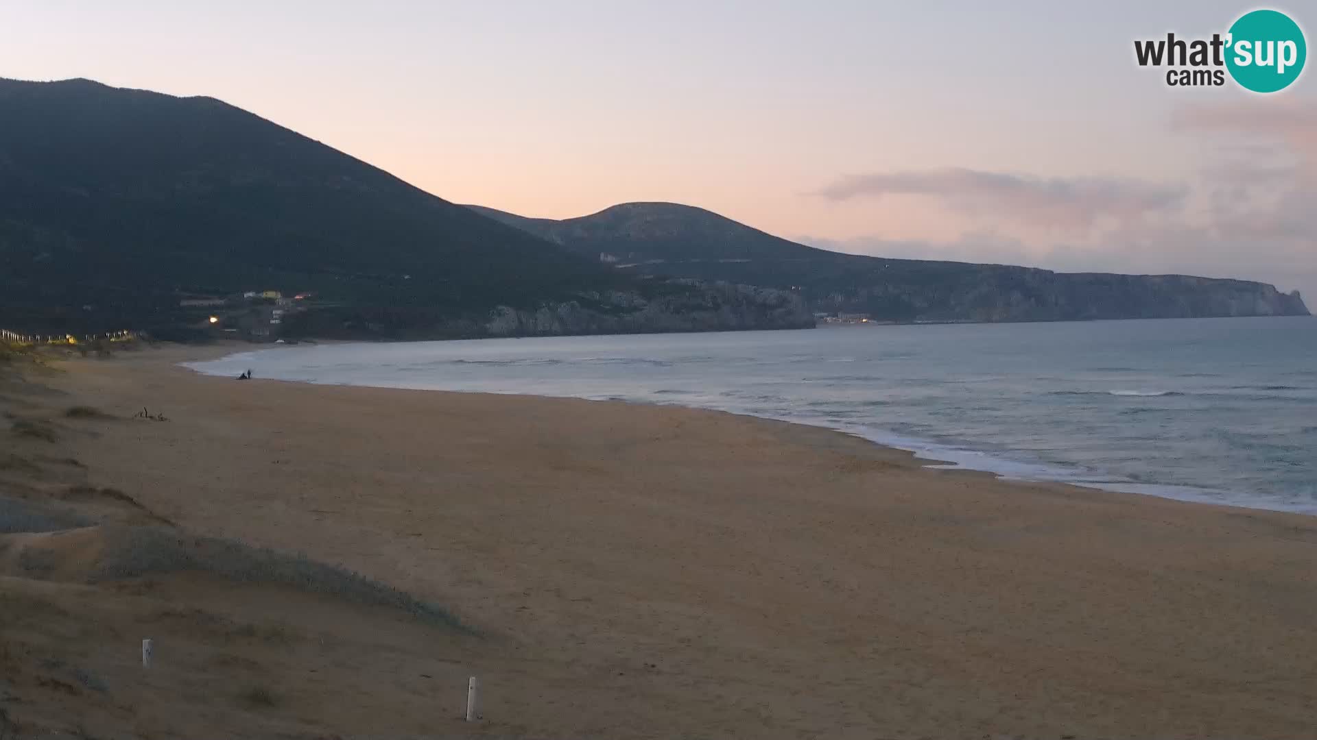 Spiaggia di San Nicolò webcam a Buggerru, Sardegna – Ammira le onde e i tramonti