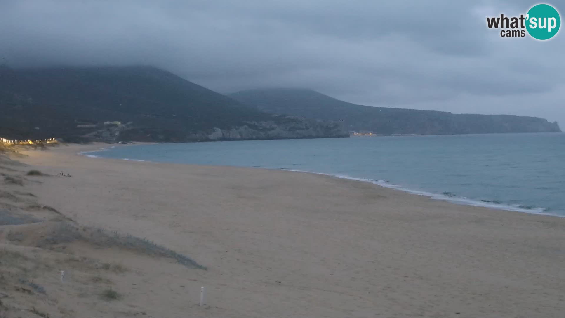 Live webcam plaže San Nicolò u Buggerru, Sardinija – uživajte u valovima i zalascima sunca