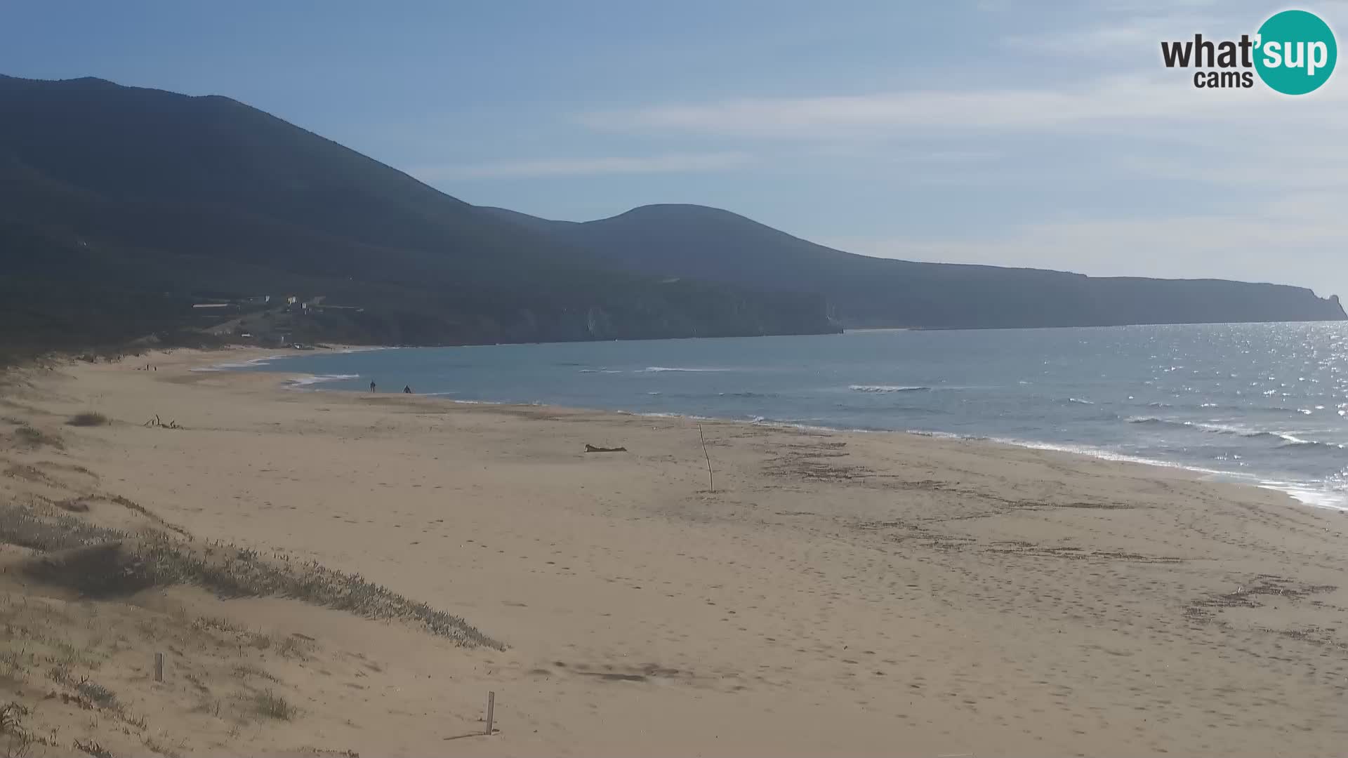 Live Beach Webcam San Nicolò, Buggerru, Sardinia – Watch the Waves and Sunset