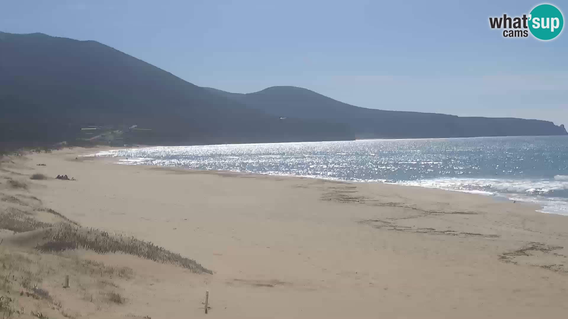 Spiaggia di San Nicolò webcam a Buggerru, Sardegna – Ammira le onde e i tramonti