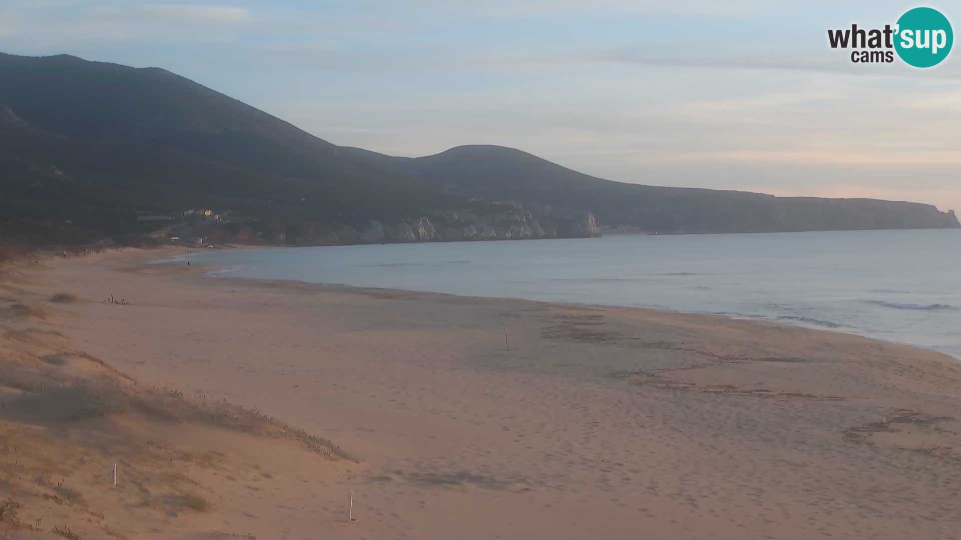 Live Beach Webcam San Nicolò, Buggerru, Sardinia – Watch the Waves and Sunset