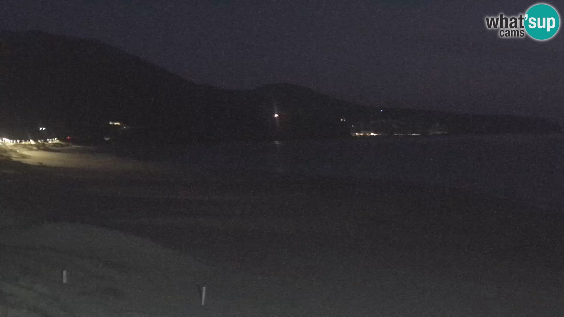 Webcam en direct de la plage de San Nicolò à Buggerru en Sardaigne – Regardez les vagues et le coucher de soleil