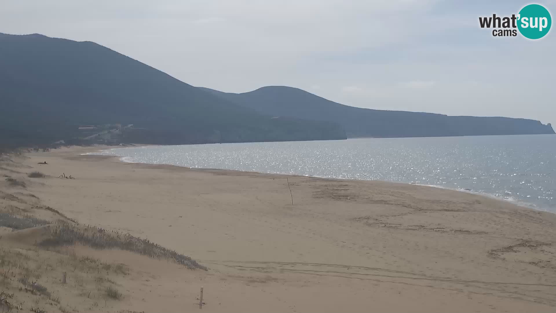 Spiaggia di San Nicolò webcam a Buggerru, Sardegna – Ammira le onde e i tramonti