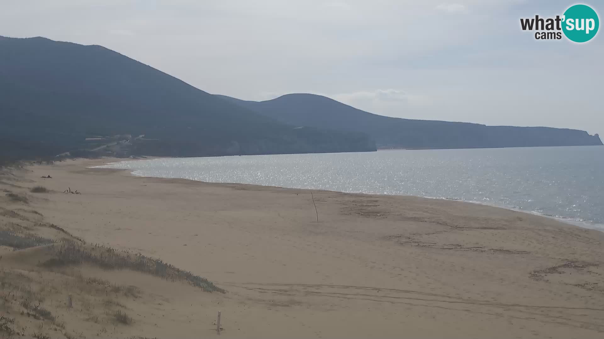 Live webcam plaže San Nicolò u Buggerru, Sardinija – uživajte u valovima i zalascima sunca