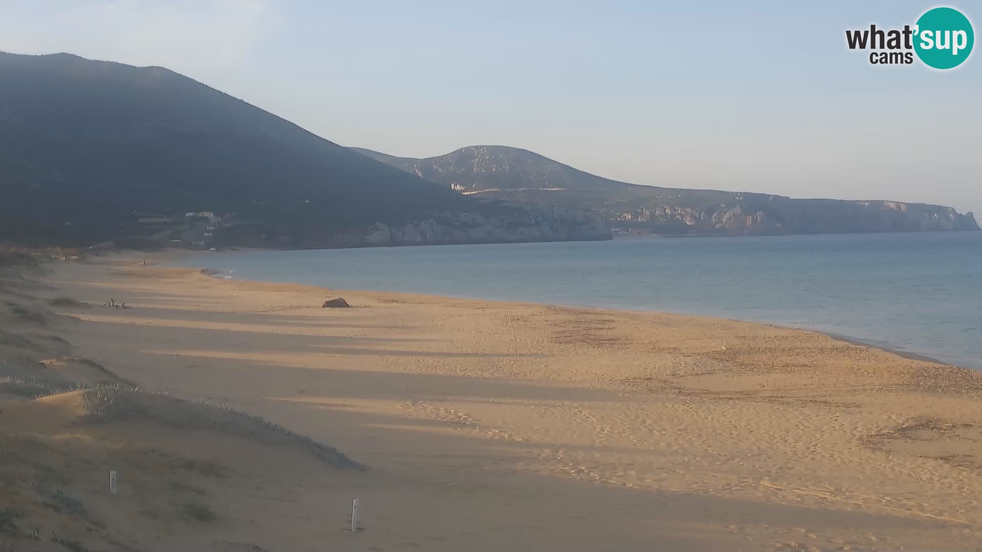 Spiaggia di San Nicolò webcam a Buggerru, Sardegna – Ammira le onde e i tramonti