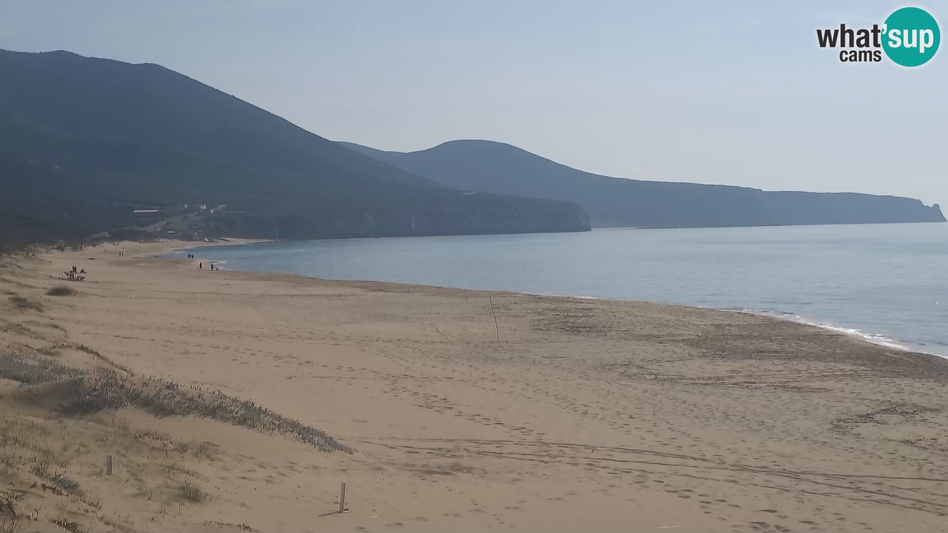 Spiaggia di San Nicolò webcam a Buggerru, Sardegna – Ammira le onde e i tramonti