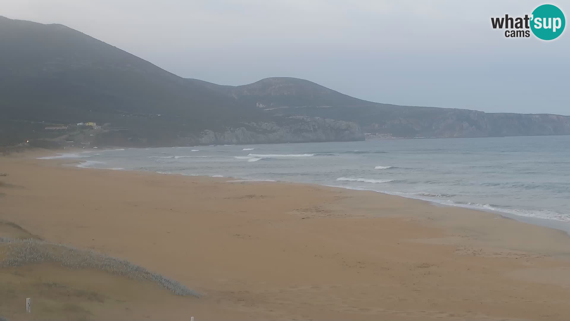 Live Beach Webcam San Nicolò, Buggerru, Sardinia – Watch the Waves and Sunset