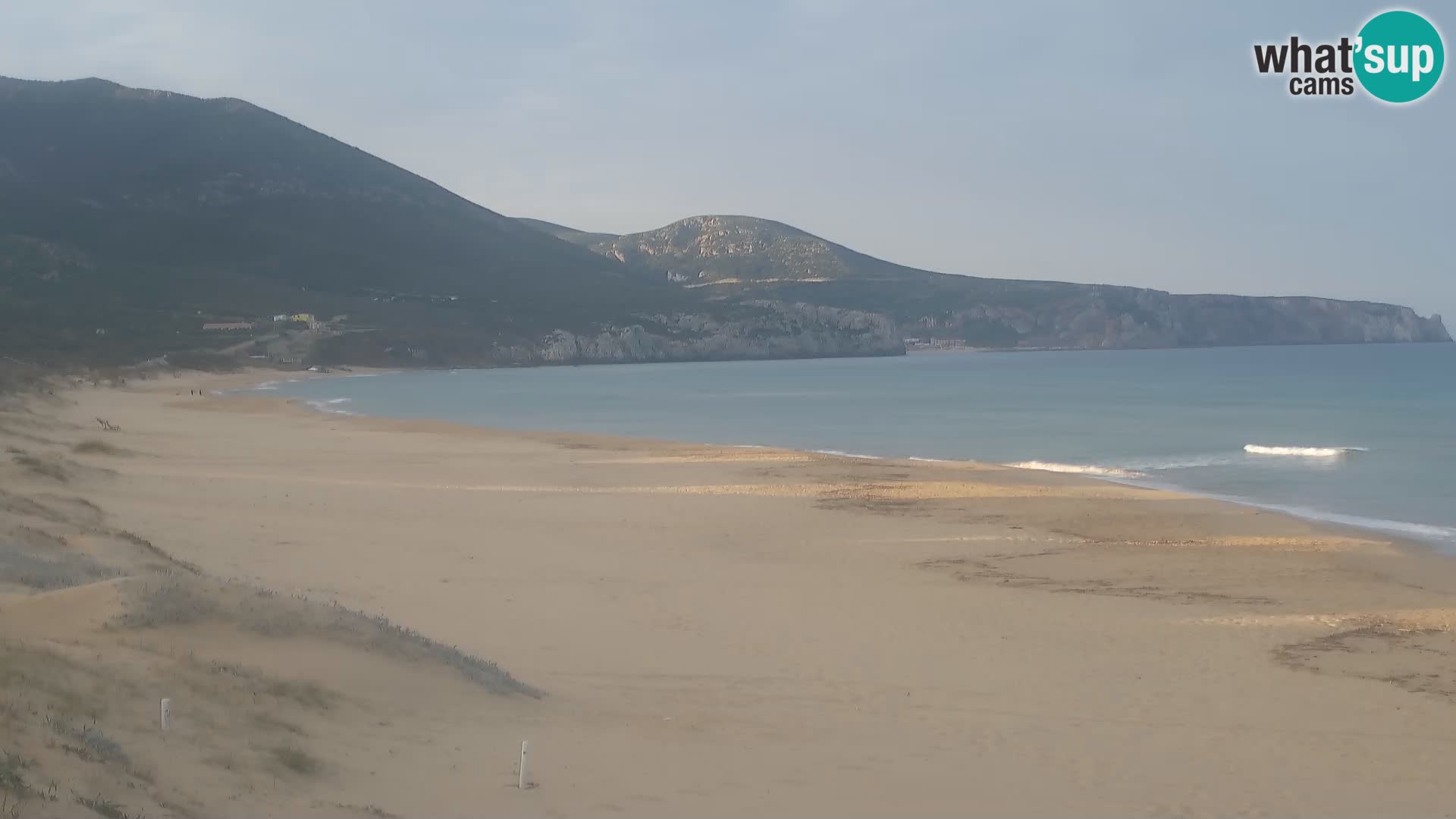 Live Beach Webcam San Nicolò, Buggerru, Sardinia – Watch the Waves and Sunset